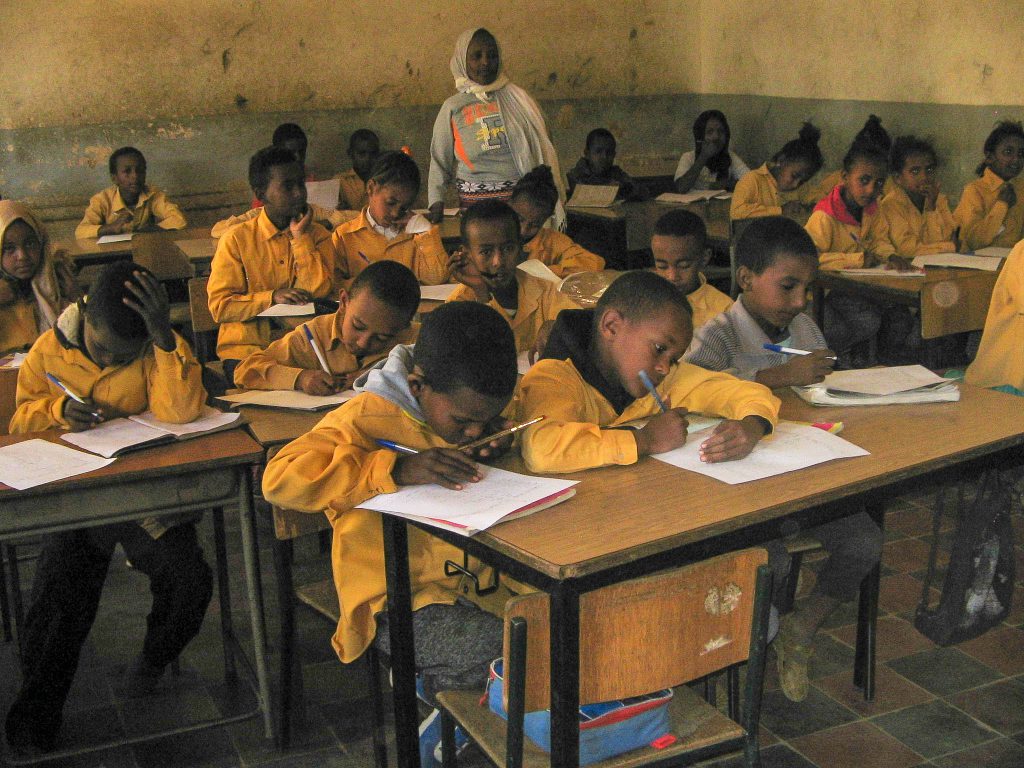 Skolebesøg i Eritrea januar 2019. Den Eritreanske Støtteforening